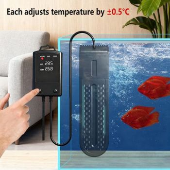 1500W Submersible Aquarium Thermostat LCD Digital Display Aqua Fish Tank Water Heater