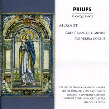 Great Mass In C Min - Mozart, Wolfgang Amadeus Cd Album