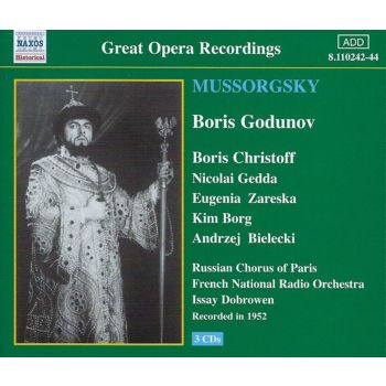 Mussorgsky: Boris Godunov 3Cd - Dobrowen, Issay: Russian Chorus Of Cd Album