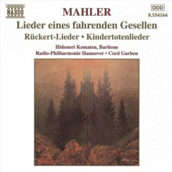 Mahler: Lieder Eines Fahrenden - Garben: Komatsu (Bar): Radio Philha Cd Album