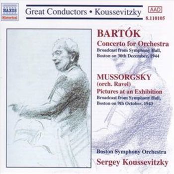 Bartok: Mussorgsky Cto: Pictur - Koussevitzky: Boston S O Cd Album