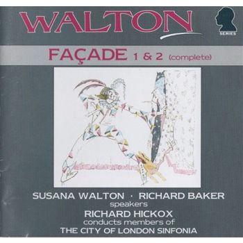 Walton:Facade 1 And 2 Complete - Hickox: London Sinfonia Cd Album