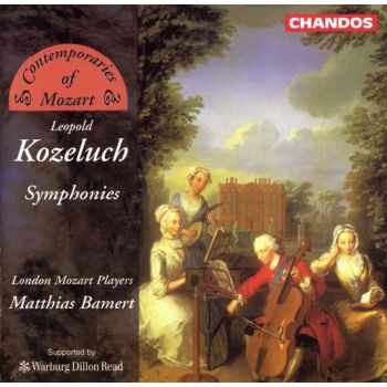 Kozeluch:Symphonies - Bamert: London Mozart Players Cd Album