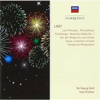 Liszt: Tone Poems Hungarian Rh - Solti, Sir Georg: Ivan Fischer Cd Album