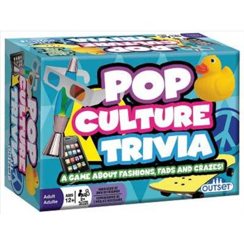 Pop Culture Trivia Card Game