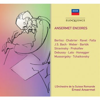 Ansermet Encores - Ansermet, Ernest Cd Album