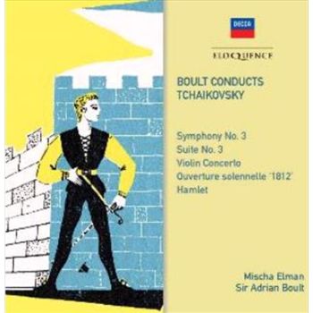 Tchaikovsky Symphony 3: Violin - Boult, Sir Adrian Cd Album