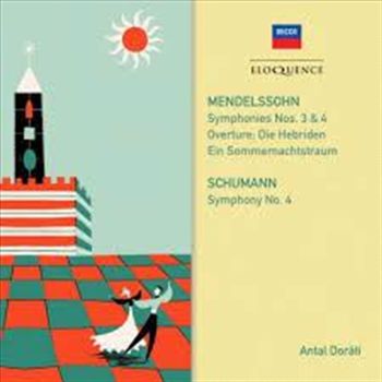 Mendelssohn And Schumann: Symp - Antal Dorati Cd Album