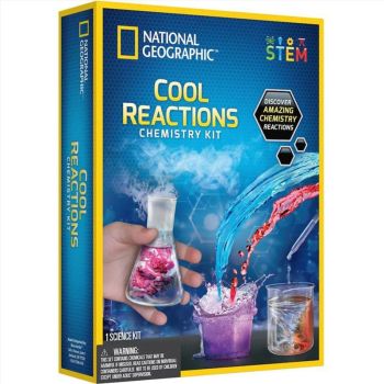 National Geographic Cool Reactions Chemistry Kit