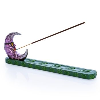 Moon Weed Flat Incense Burner