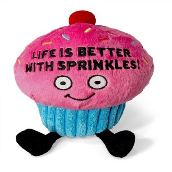 Punchkins “Life is Better with Sprinkles!” Cupcake