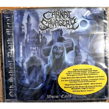 Worm Eaten - Carnal Savagery Cd Album