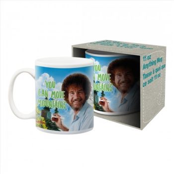 Bob Ross – Move Mountains Ceramic Mug