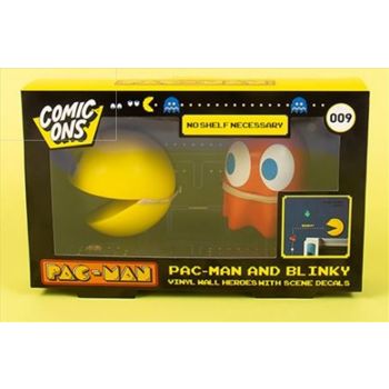 Pac-Man And Blinky Comic Ons