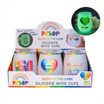 Rainbow Pride Wine Cup Gid