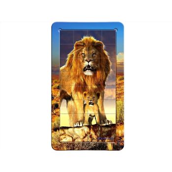 3D Magna Portrait Lions
