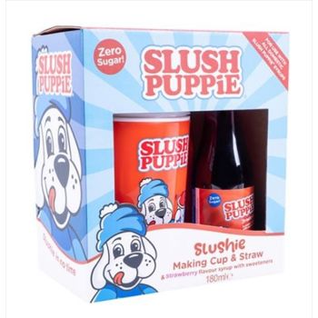 Slush Puppie- Making Cup & Strawberry Syrup Set