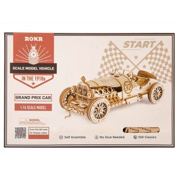 Diy Grand Prix Car 3D Kit