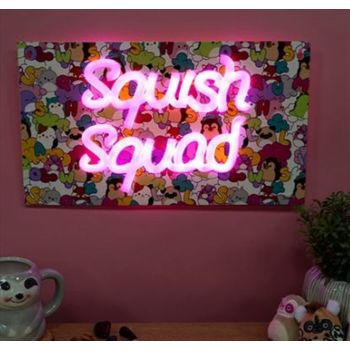 Squishmallows Squish Squad Neon Wall Light