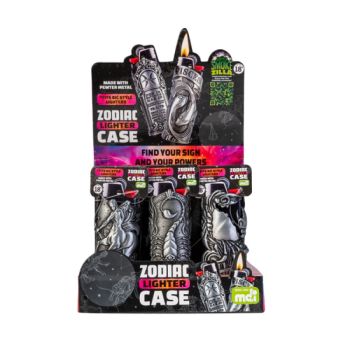 Metal Lighter Case Zodiac