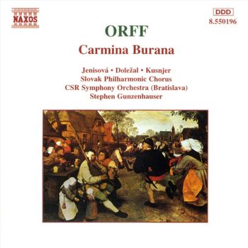 Orff:Carmina Burana - Slovak Philharmonic Orchestra Cd Album