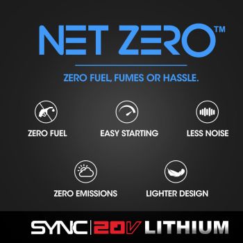 BAUMR-AG BW3 20V SYNC Cordless Leaf Blower, Skin Only