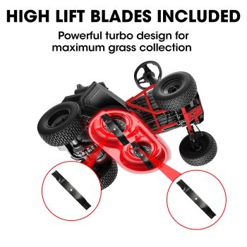 BAUMR-AG 150L Grass Catcher, for 30" 300RX Electric Ride on Lawn Mower