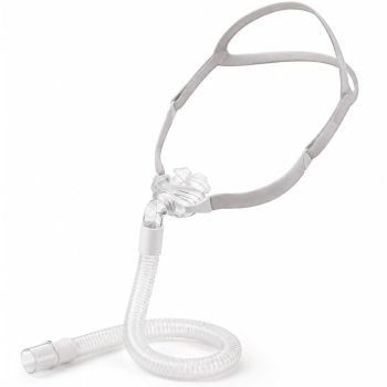 Yuwell Nasal CPAP Pillow Mask, Intranasal, Soft Pillow CPAP Mask, S/M/L, 22mm 360 Degree Pivot, Short No Crimp Tube
