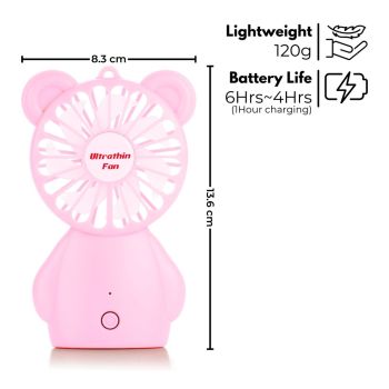 GOMINIMO HandHeld Fan (Pink)