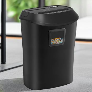 Centurion 25L 12-Sheet Paper Shredder Electric Cross-Cut Home & Office Cutter