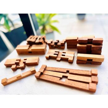 Japanese Interlocking Ladder Puzzle