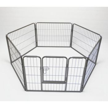 YES4PETS 6 Panel 60 cm Heavy Duty Pet Dog Puppy Cat Rabbit Exercise Playpen Fence