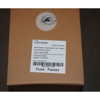 OXHORN CB-CAT6-305 Network Cable Cat6 305m Roll