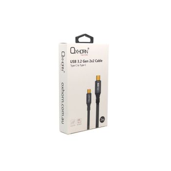 OXHORN CB-CC-322 USB C 3.2 Gen 2x2 Cable 2m