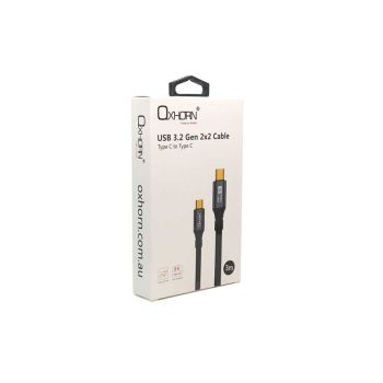 OXHORN CB-CC-323 USB C 3.2 Gen 2x2 Cable 3m