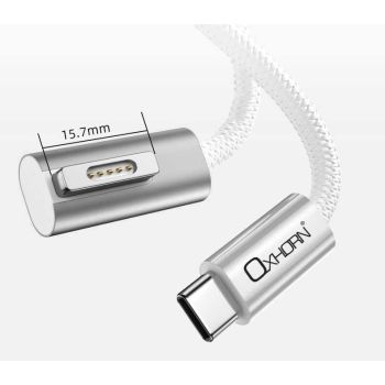 OXHORN NB-PD-Mag-2 USB C to Magsafe 2 Charging Cable