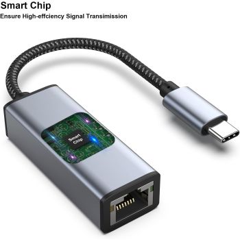 BENFEI USB-C to Ethernet Adapter (Thunderbolt 3 to RJ45)