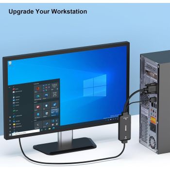 BENFEI 324BK VGA to HDMI Cable with Audio, 1080P Uni-Directional 1.8M