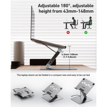 BENFEI 398GY TYPE-C 6-in-1 HDMI+USB-C(10G)+RJ45+2xUSB-A(10G)+PD