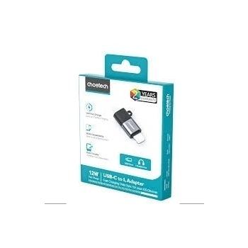 CHOETECH CR-001-GY Mfi iPhone to USB-C USB Adapter - Black