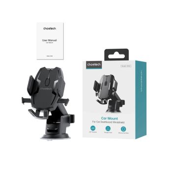 CHOETECH H043 Car Mount for Car Dashboard Windshield Phone Holder