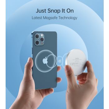 CHOETECH MQ00117-SL (T517+AC) MagLeap Magnetic Wireless Charger + AC