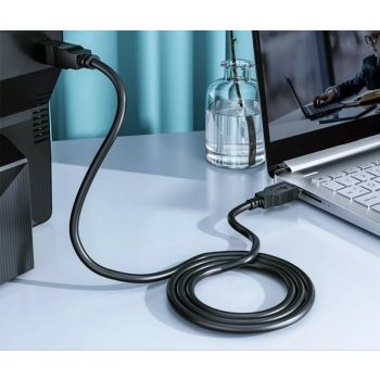 HP DHC-PT100-1.5M USB-A to USB-B v2.0 cable 1.5M Black