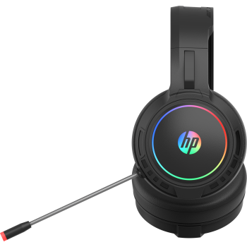 HP DHE-8006 Wired USB 7.1 Surround Sound Gaming Headset RGB LED for PC / Laptop-USB