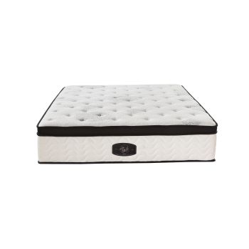 Chiro 7 Zone Latex Euro Top 35cm Pocket Spring Mattress - Double