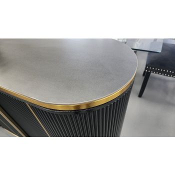 Kingsley Sideboard / Buffet Table - Black