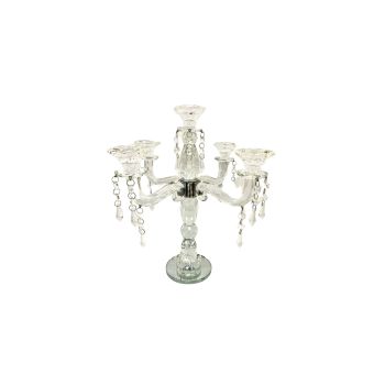 Crystal Candelabra 5 Arms