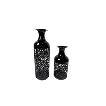 Maya Vase - Set of 2 - Black