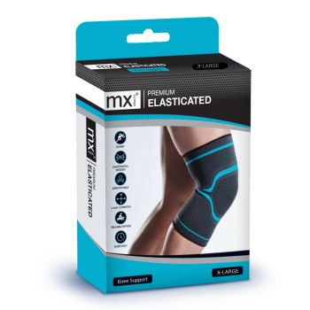 MX Health Premium Elasticated Knee Support - Large