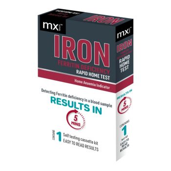 MX Health Ferritin (Iron) Test Cassette – Single Test